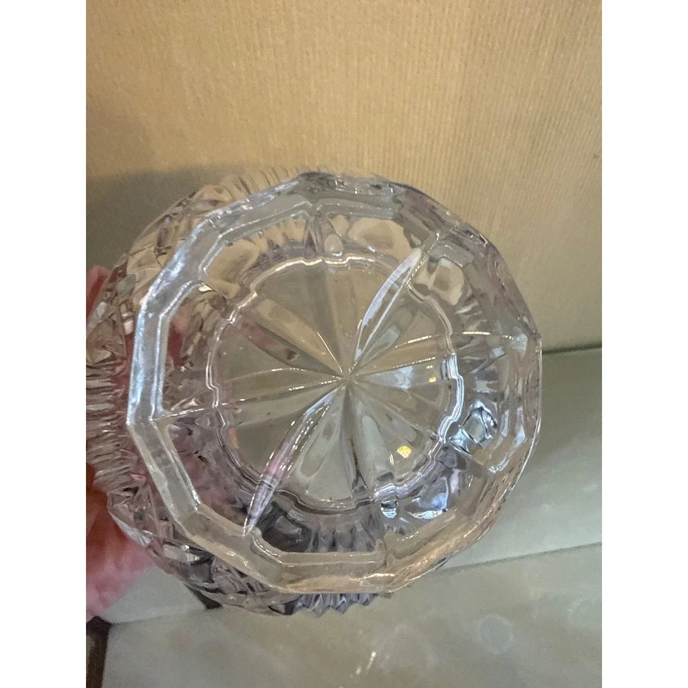 Fifth Avenue Lead Crystal Pineapple Cute Catch All‎ Bowl Vintage 4